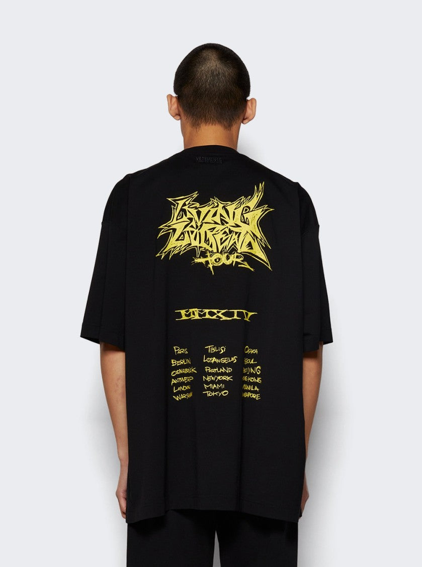 Vetements Living Legend Tee Black