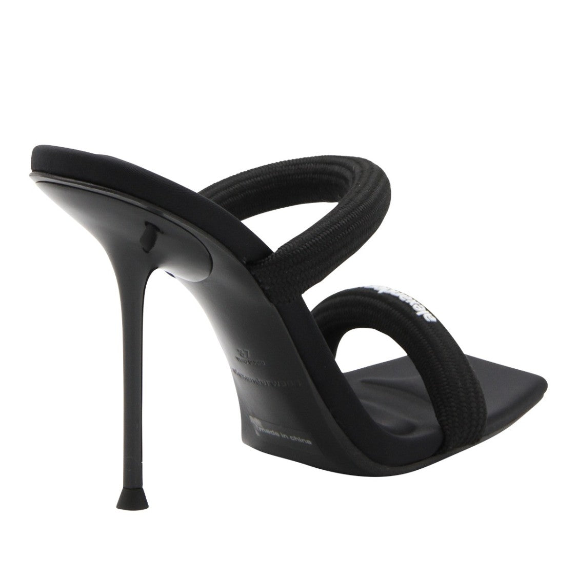 Alexander Wang Stiletto Heeled Sandals With Padded Straps