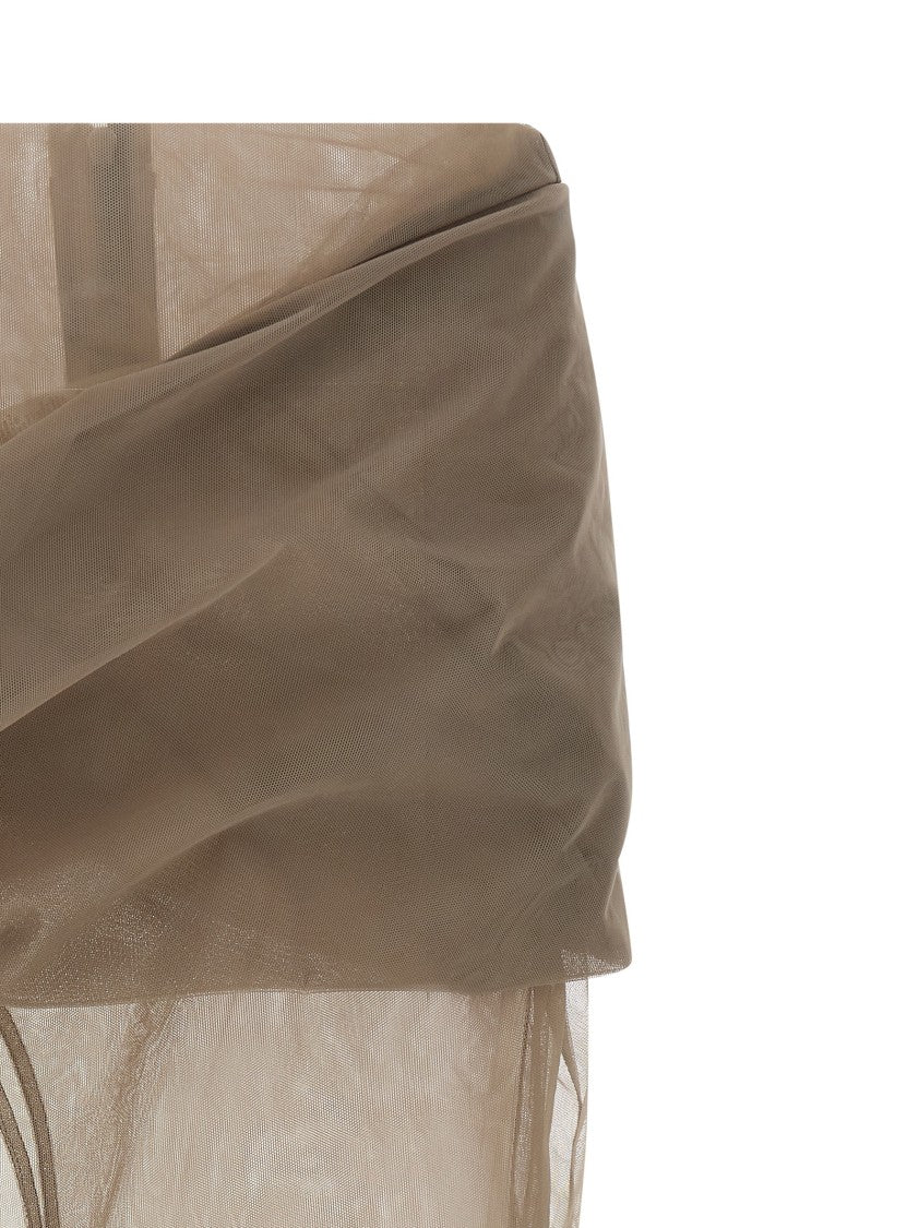 Rick Owens 'Draped Calf' Skirt