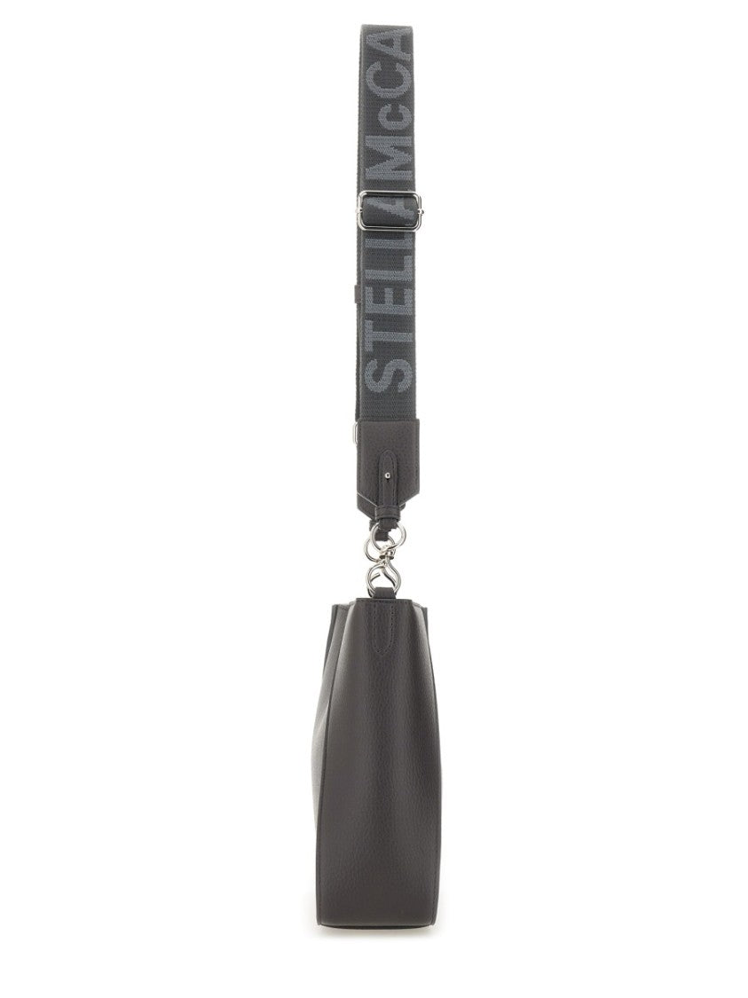Stella Mccartney Shoulder Bag With Prominent Logo Detail