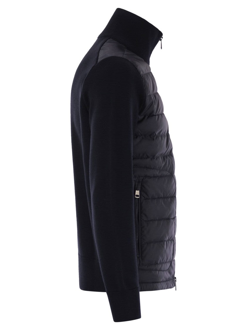 Moncler Padded Cardigan With Zip