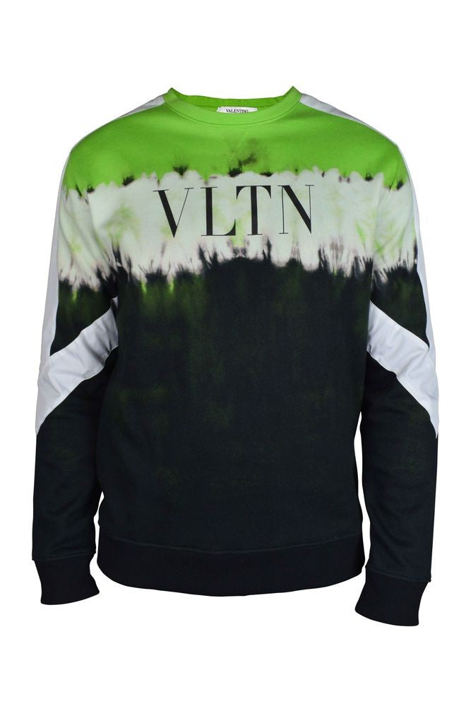 Valentino Garavani Tie-Dye Effect Valentino Garavani Long Sleeve Sweater