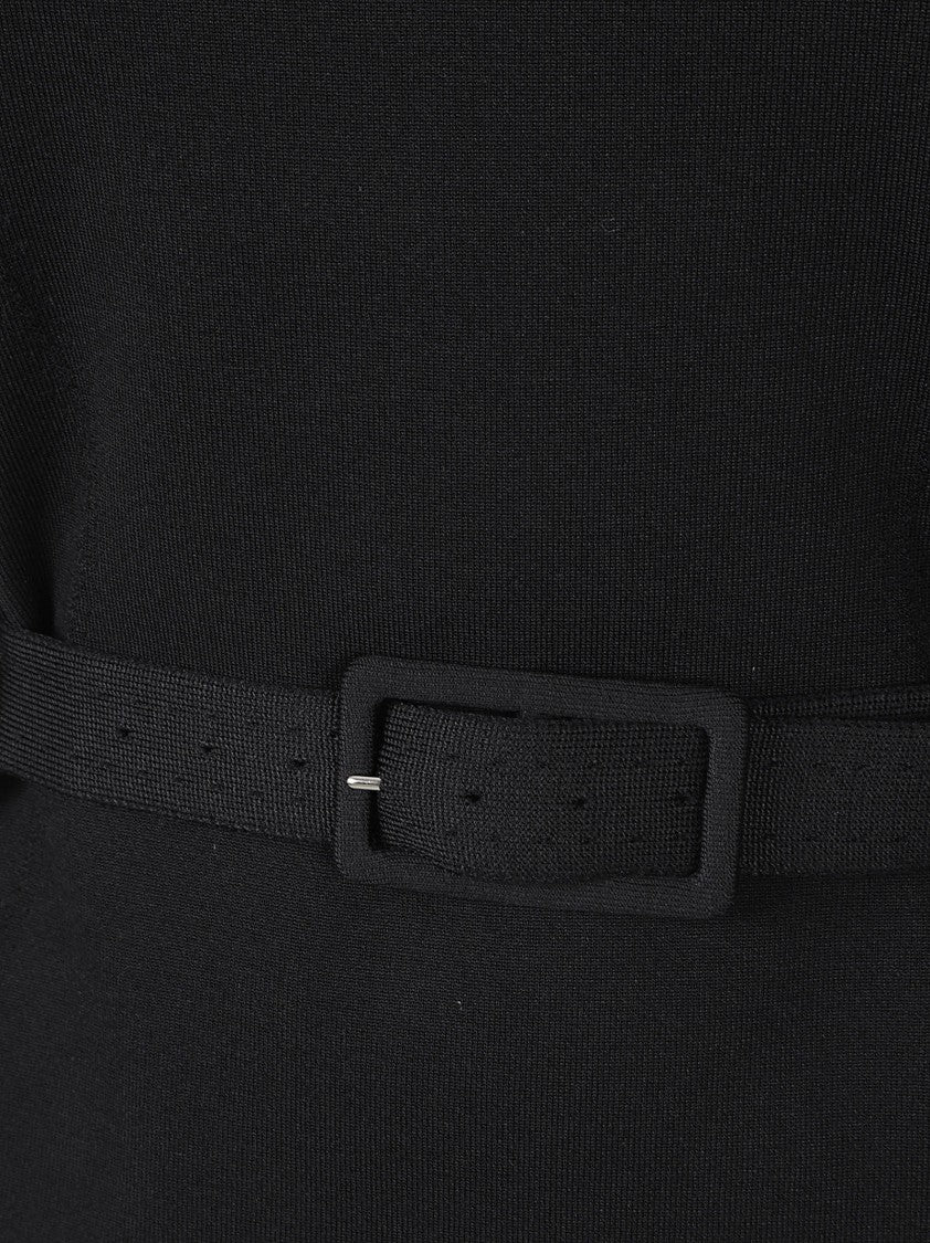 Tom Ford Fitted Long-Sleeved Shirt With Rectangular Belt