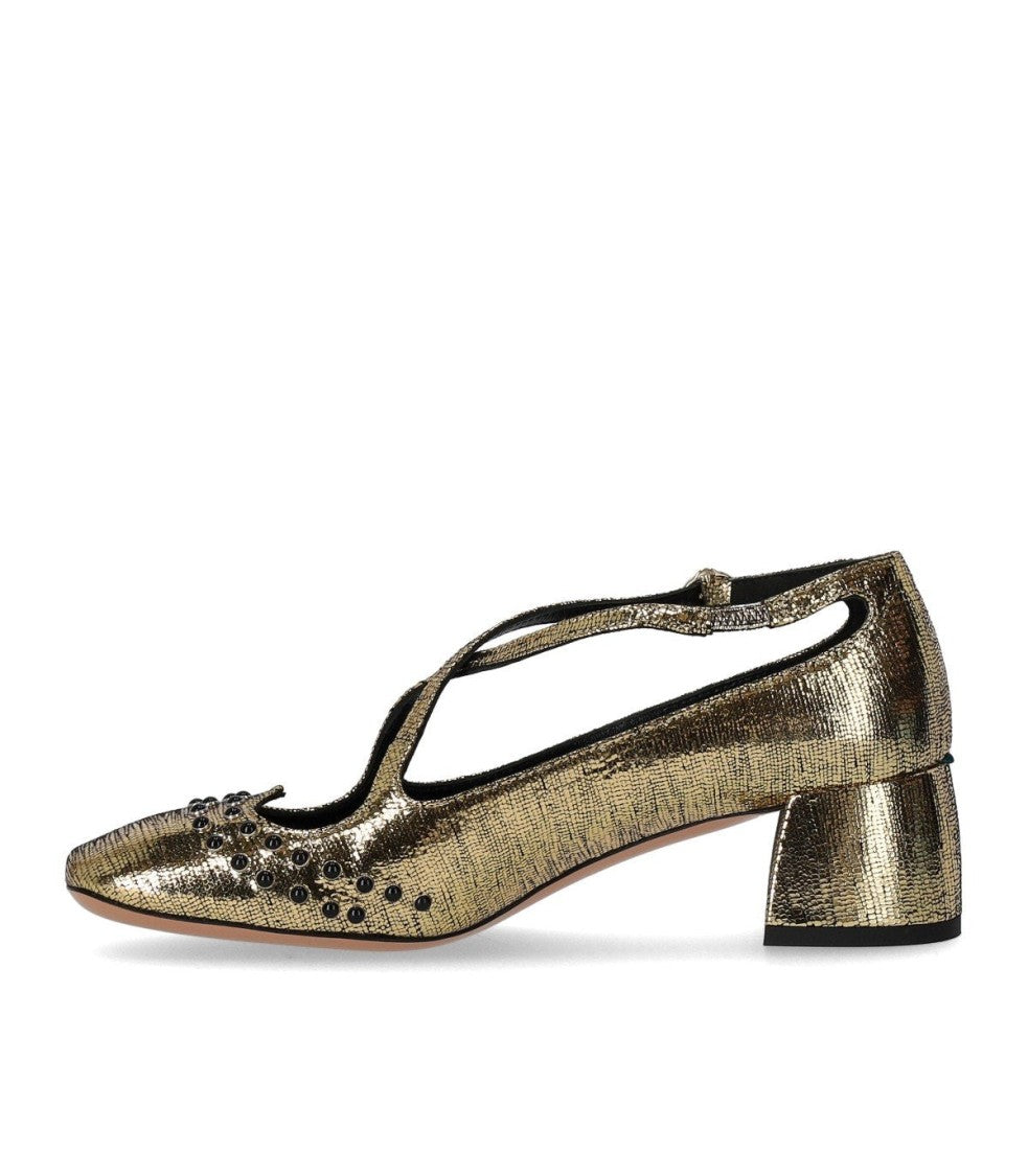 A. Bocca Two For Love Gold Pump