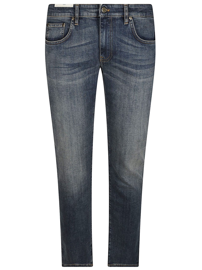 Pt Torino Samba Classic Five-Pocket Jeans