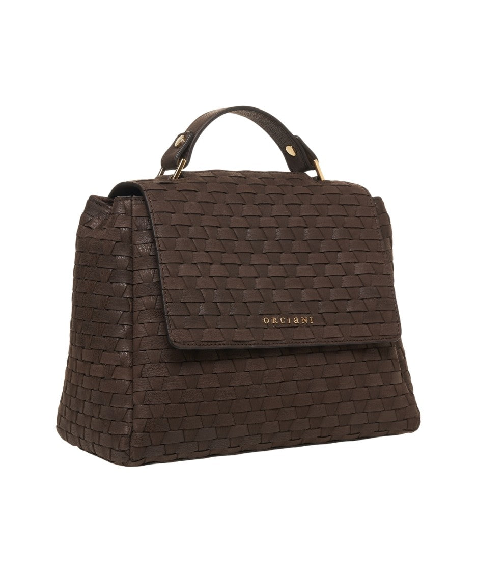 Orciani Handcrafted Woven Leather Tote Bag