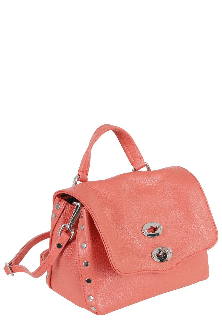 Zanellato Red Postina Daily Baby Leather Shoulder Bag