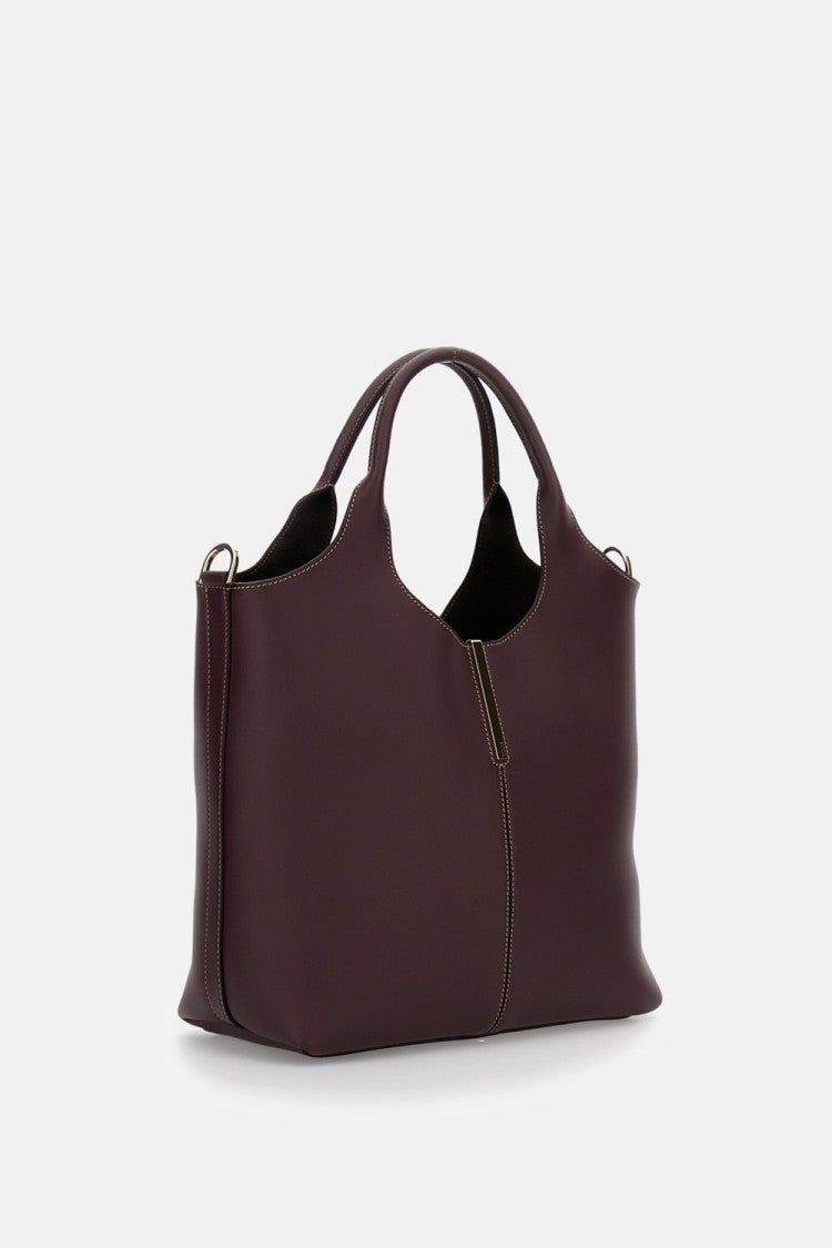 Tod's Structured Shoulder Bag With Cut-Out Handle Design