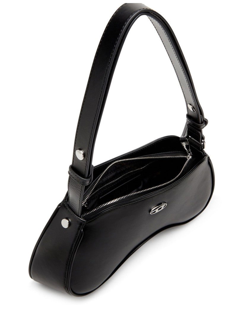 Diesel Black Play Game Controller Leather Bag