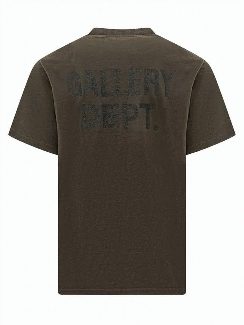 Gallery Dept. Relaxed Fit Short-Sleeved T-Shirt With Text Details