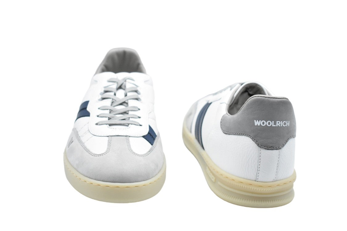 Woolrich Low-Top Sneakers With White Leather