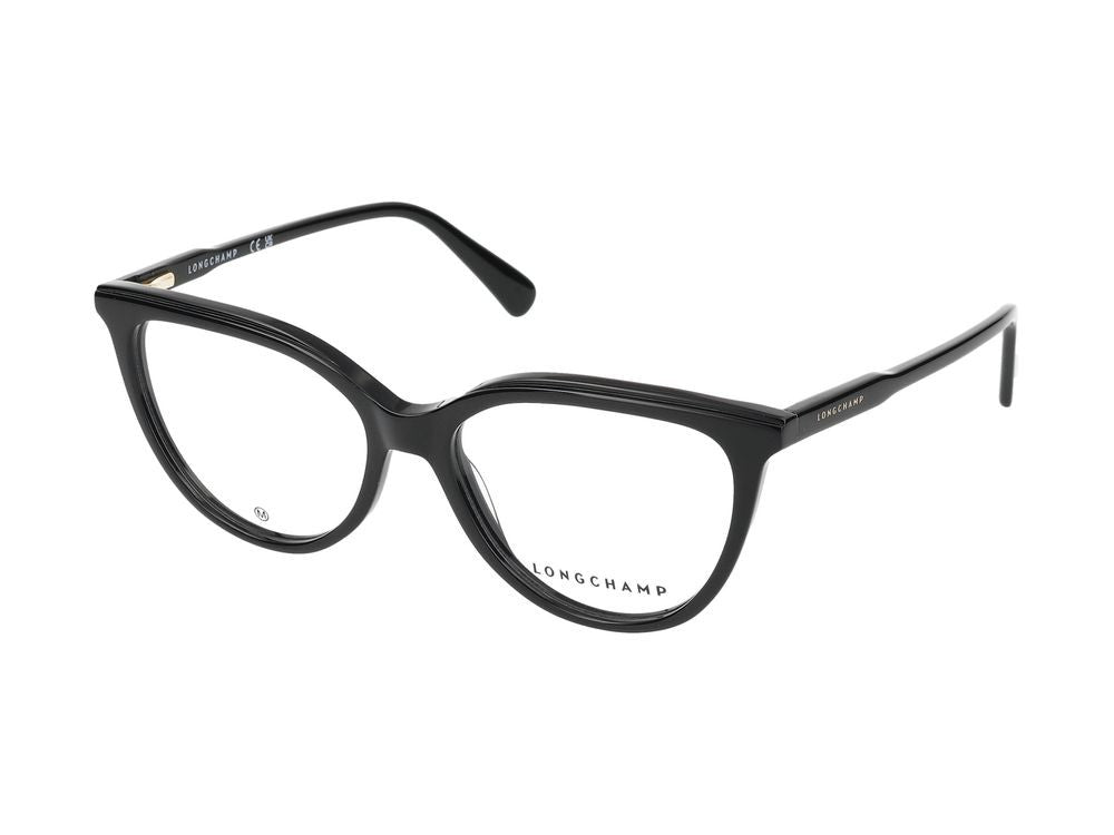 Longchamp Eyeglasses Lo2717 001 Black 53/16/140
