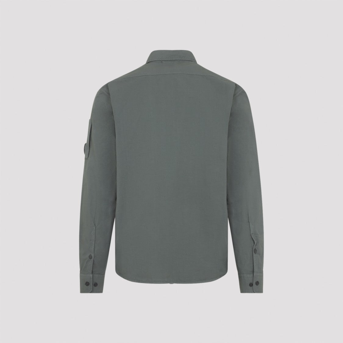 C.P. Company Green Organic Gabardine Shirt