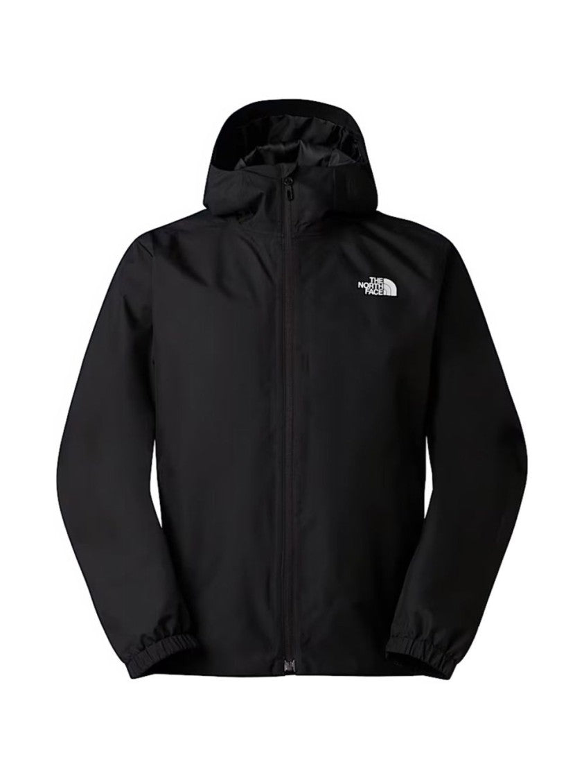The North Face High Collar Black Jacket With Fitted Silhouette