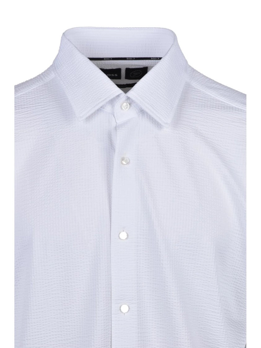 Boss Stretch Shirt - White