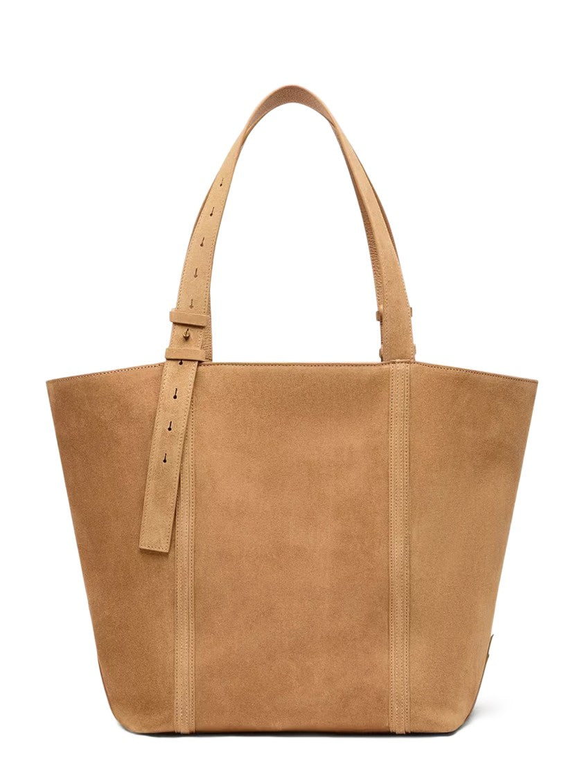 Golden Goose Brown Suede Tote Bag