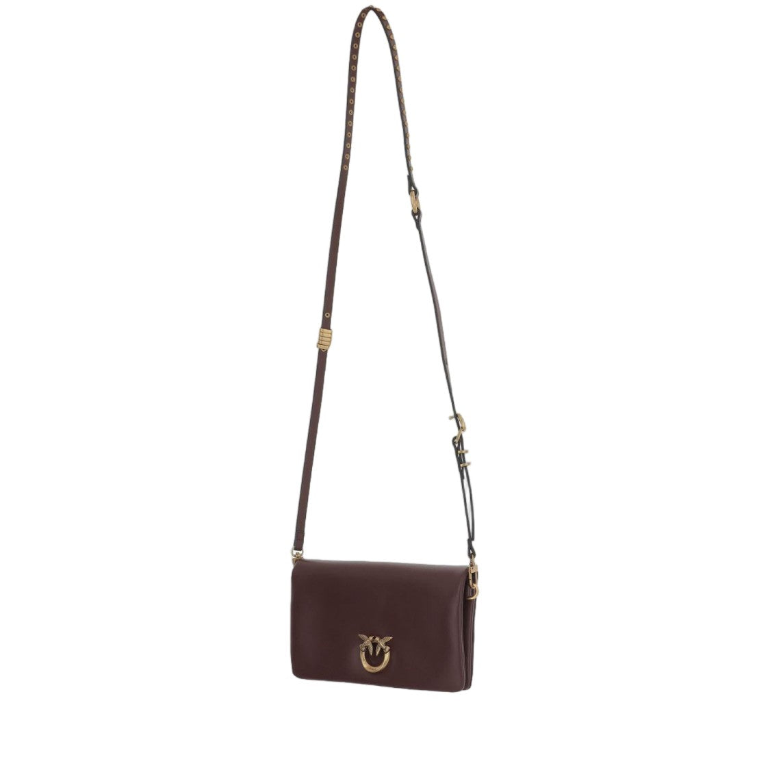 Pinko Leather Bag With Logo