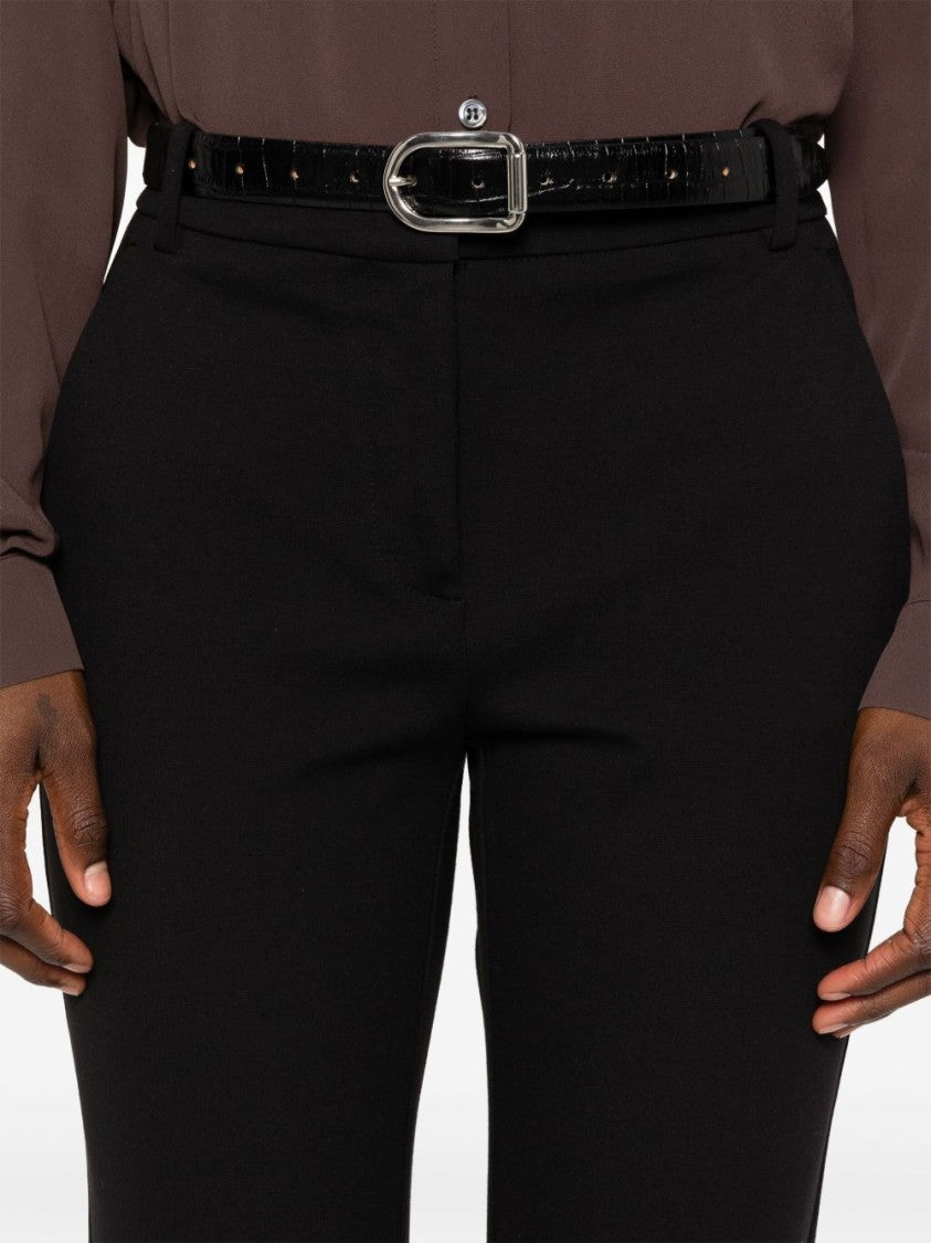 Pinko Tailored Black Trousers With Polished Silhouette