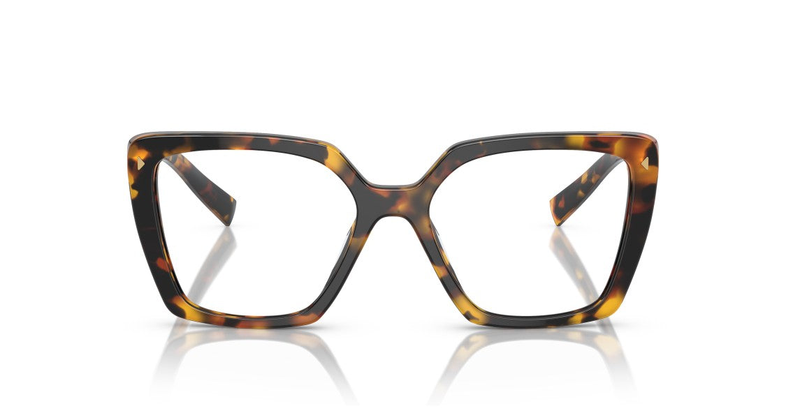 Prada 0Pr 16Zv Oversized Tortoiseshell Square Frame Eyeglasses