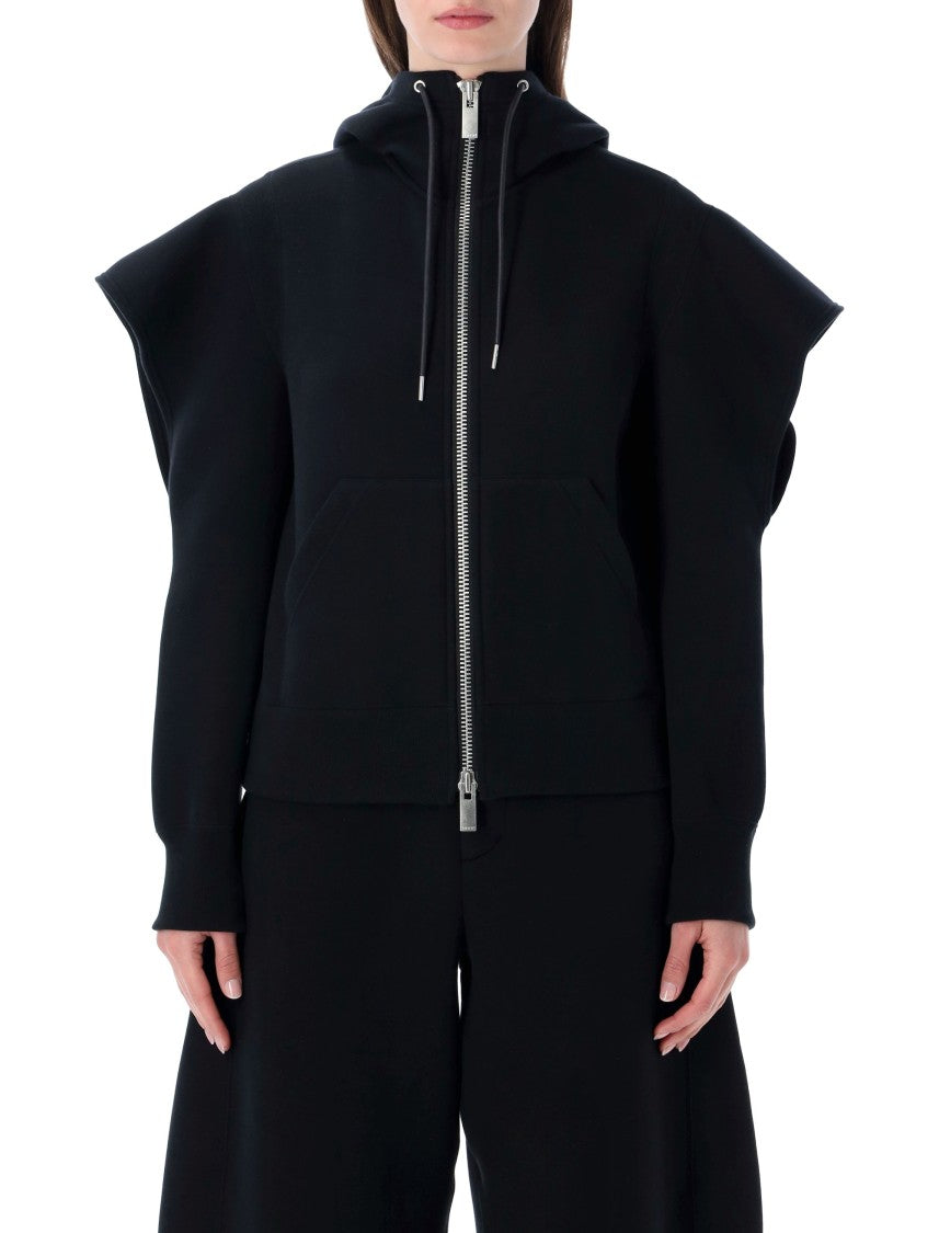 Sacai Hooded Zip Sweatshirt