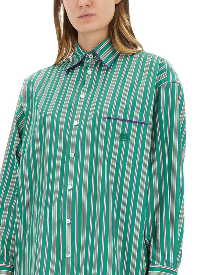 Etro Striped Jacquard Shirt
