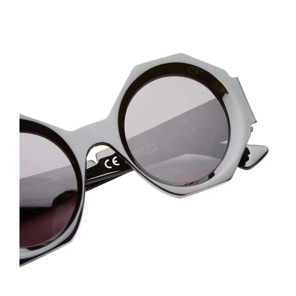 Kuboraum Mask R4 Sculptural Round Frame Sunglasses