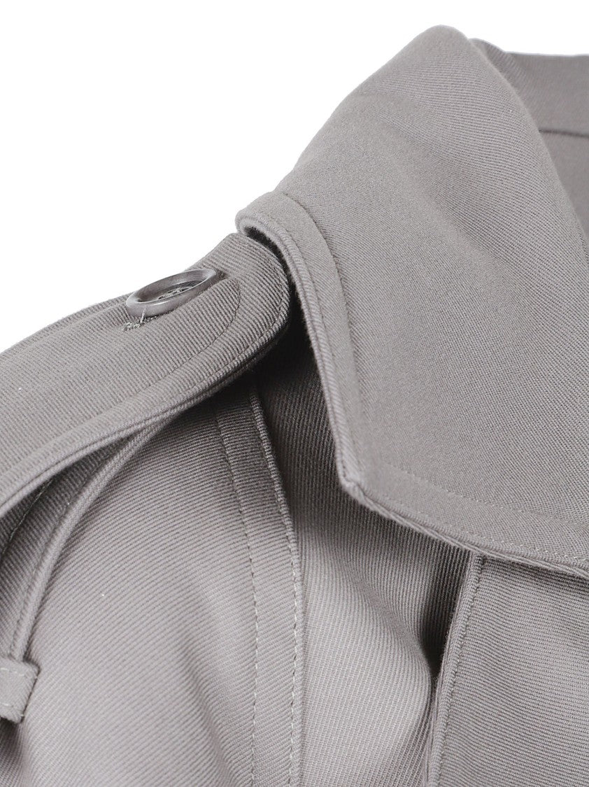 Max Mara Short Double-Breasted Trench Coat