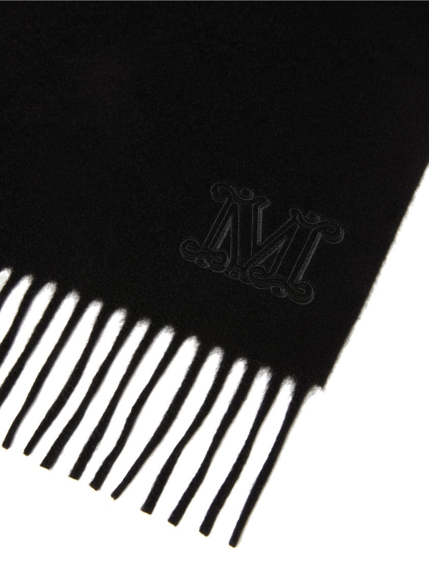 Max Mara Fringed Zibellin Cashmere Scarf