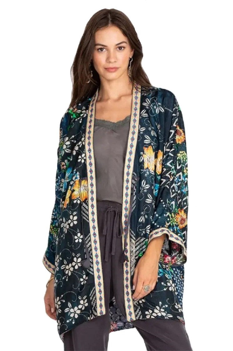 Johnny Was Rose Burnout Talullah Jacket - C47521bo