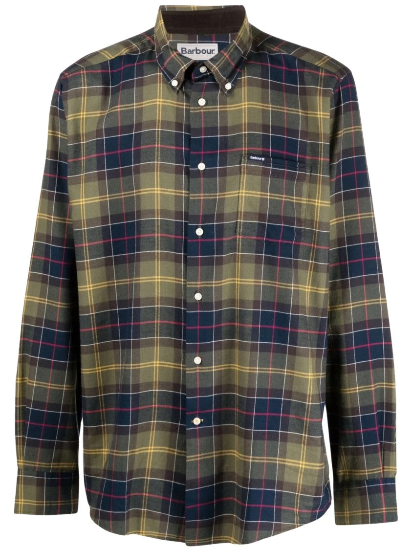 Barbour Fortrose Tartan-Pattern Button-Down Shirt With Relaxed Fit