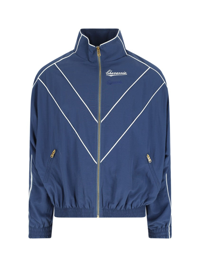 Willy Chavarria Bad Boy Zip Sweatshirt – Blue