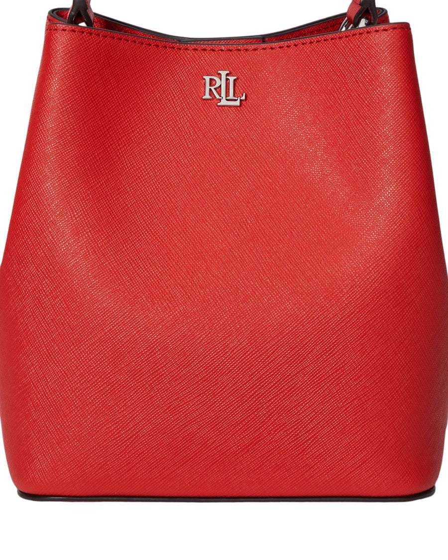Lauren Ralph Lauren Reese Small Bucket Bag In Textured Leather