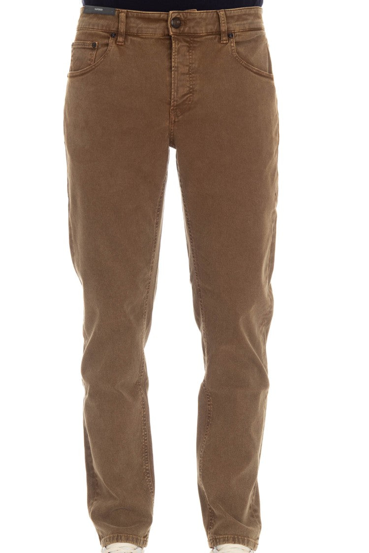 Pt Denim 5-Pocket Color Tapered Fit Trousers