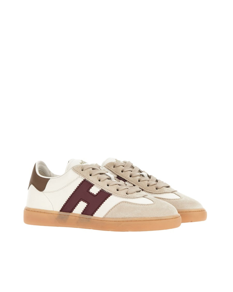 Hogan Refined Sneakers With Suede Inserts And Memory Foam Comfort