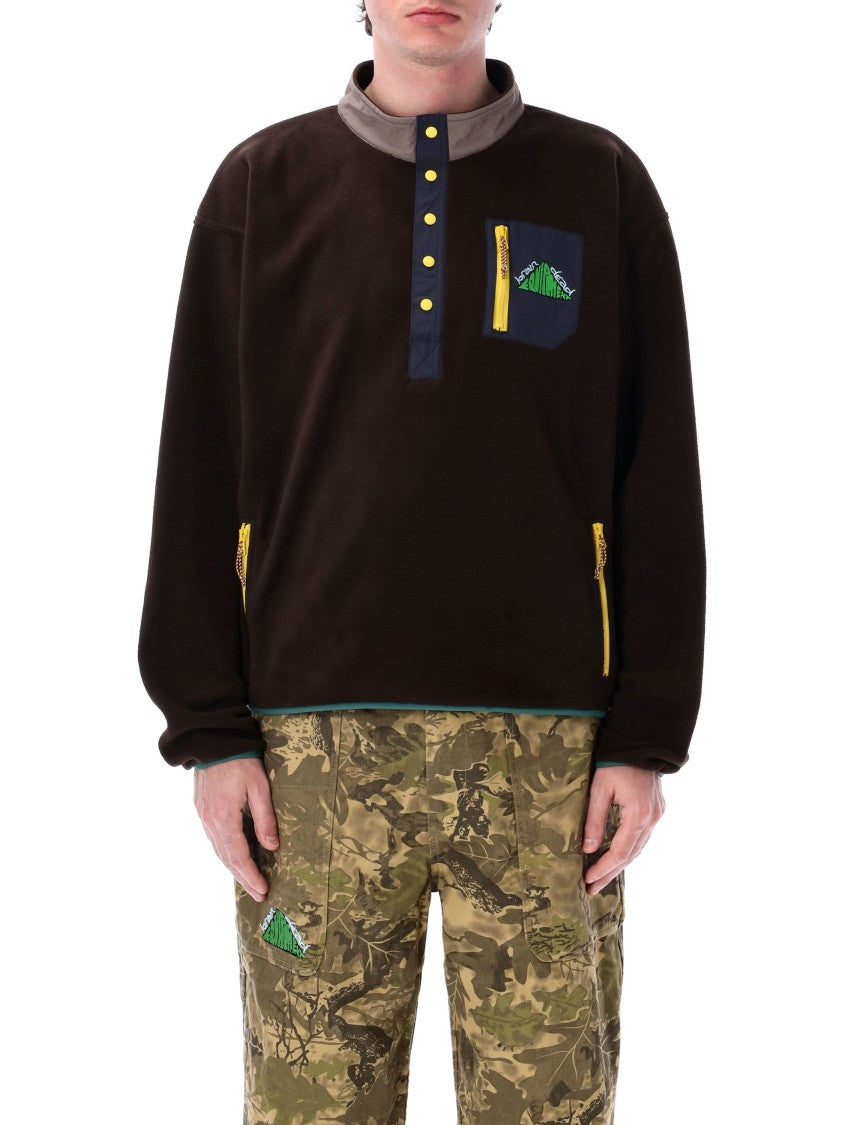 Brain Dead Equipment Ripstop Pullover Fleece Jacket