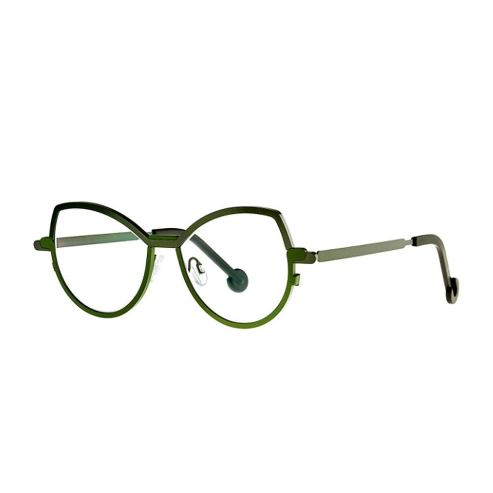 Theo Eyewear Cat Eye Sunglasses In Sanremo Green