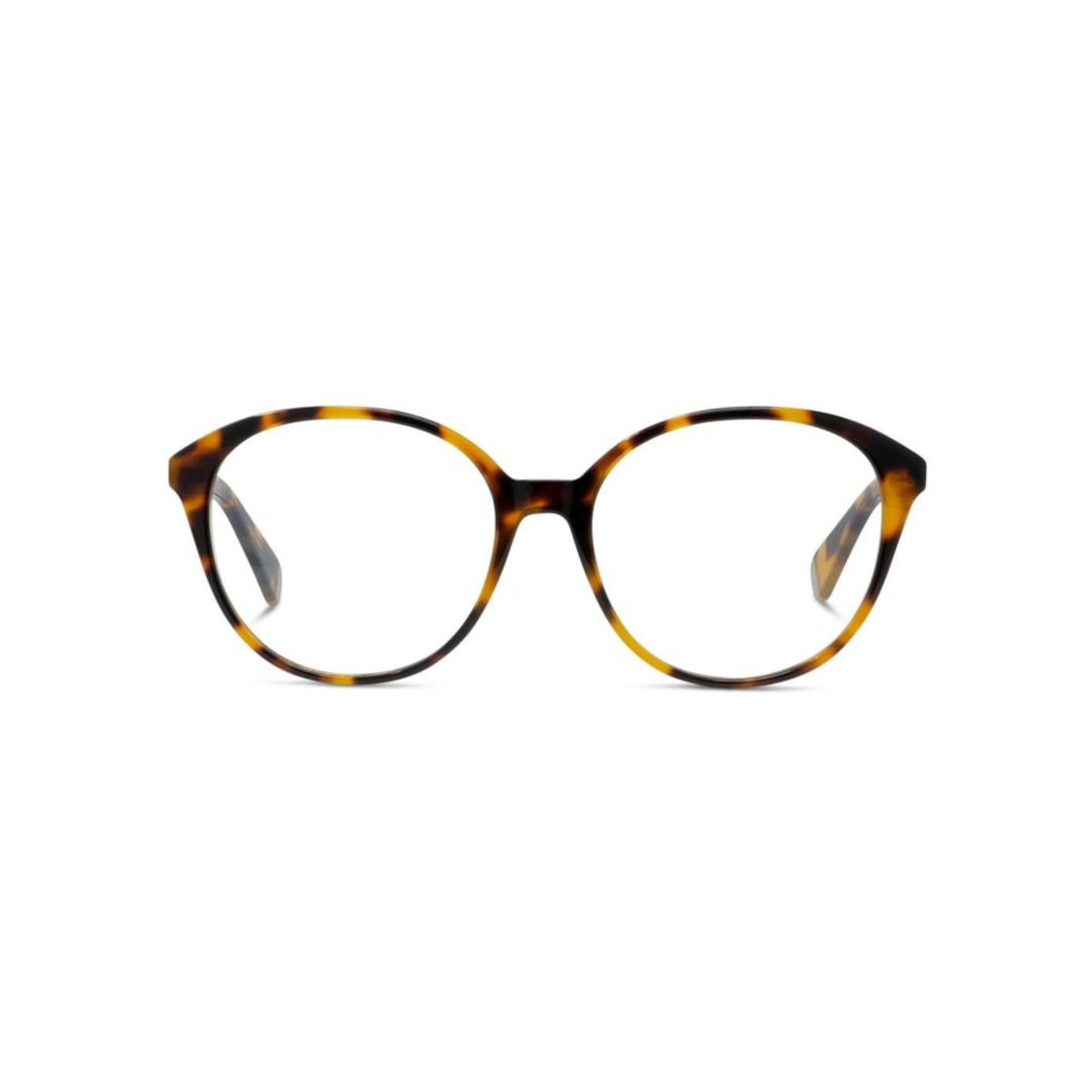Kenzo Kz50234i Classic Tortoiseshell Round Frame Eyeglasses