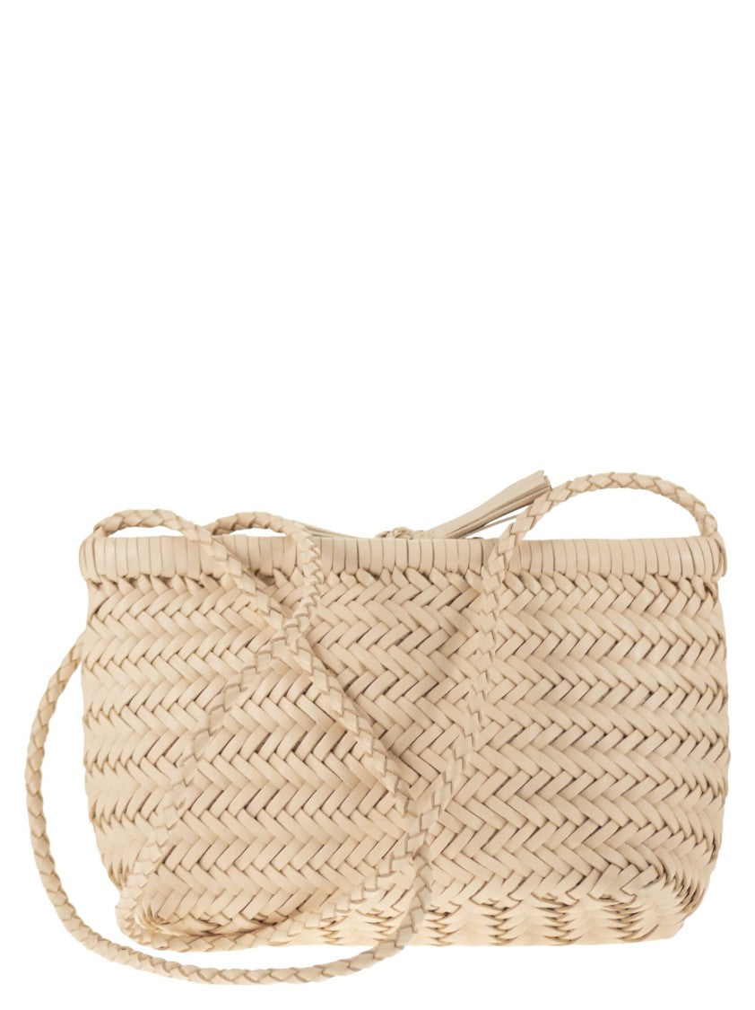 Dragon Minsu - Mini Woven Leather Bag