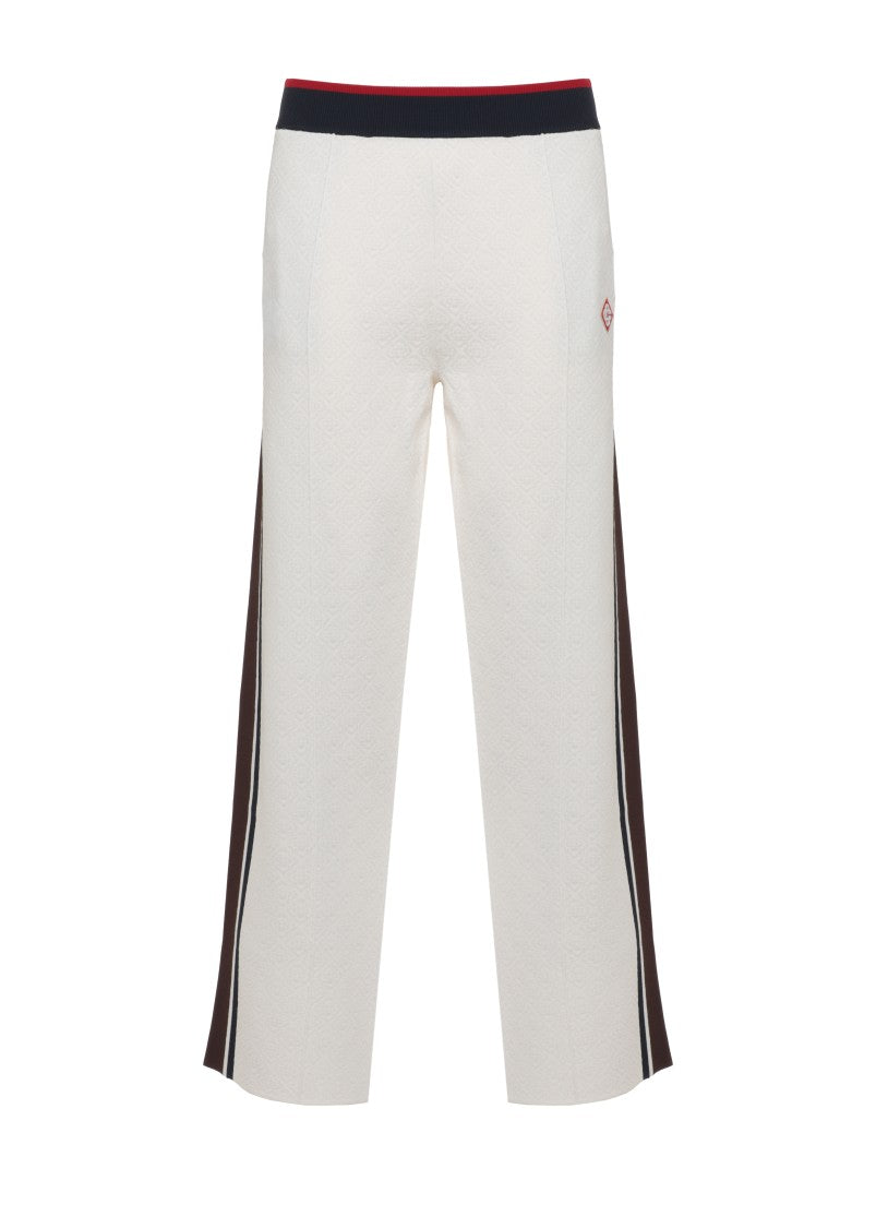 Casablanca Casablanca Trousers With Striped Side Panels And Logo Accents