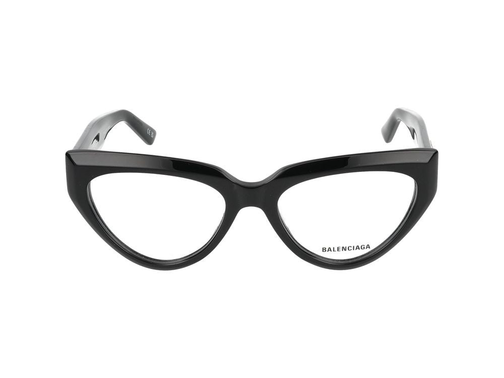 Balenciaga Eyeglasses Bb0276o 001 Black Black Transparent 53/18/140