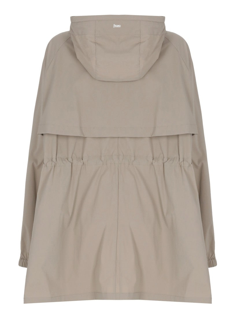 Herno Beige Stretch Parka