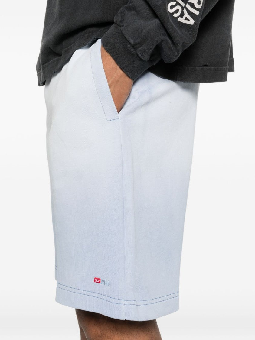 Diesel Relaxed Fit Gradient Silk-Nylon Shorts