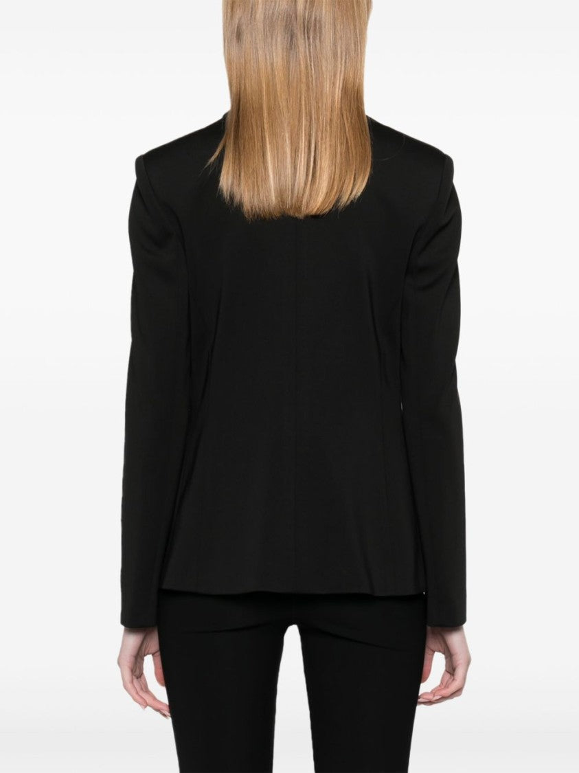 Pinko Tailored Black Double-Breasted Jacket