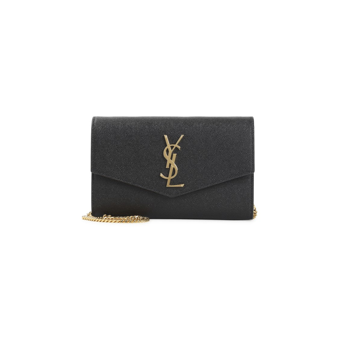 Saint Laurent Textured Calf Leather Clutch