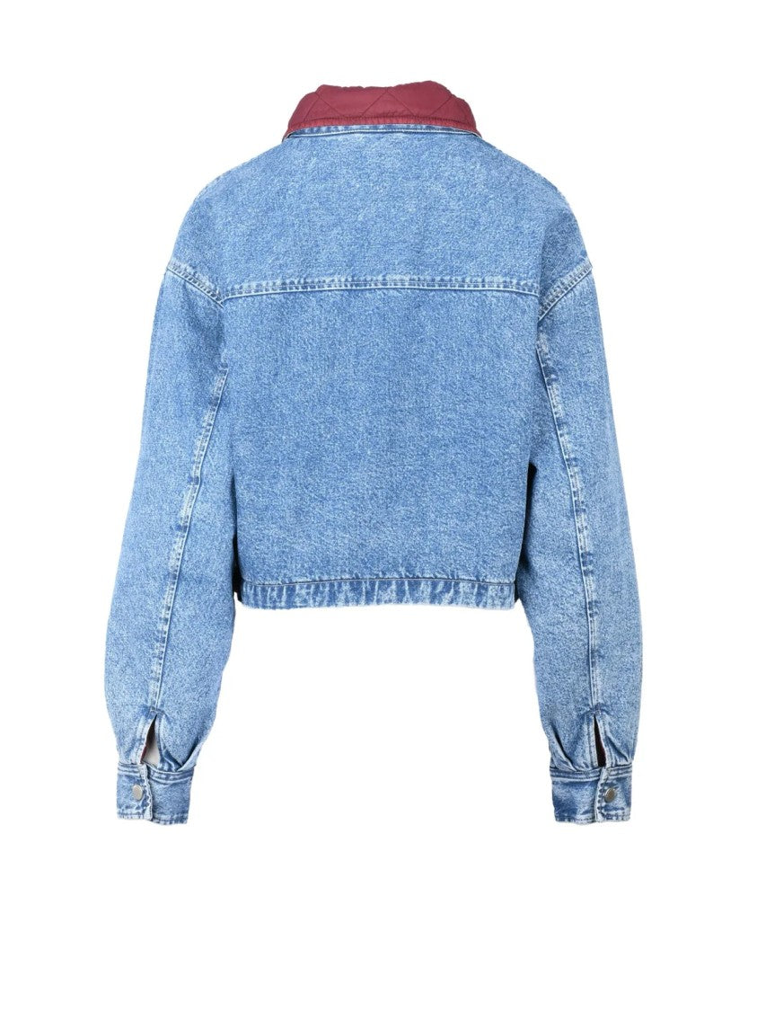 Tommy Jeans Blue Cotton Men's Denim Jacket
