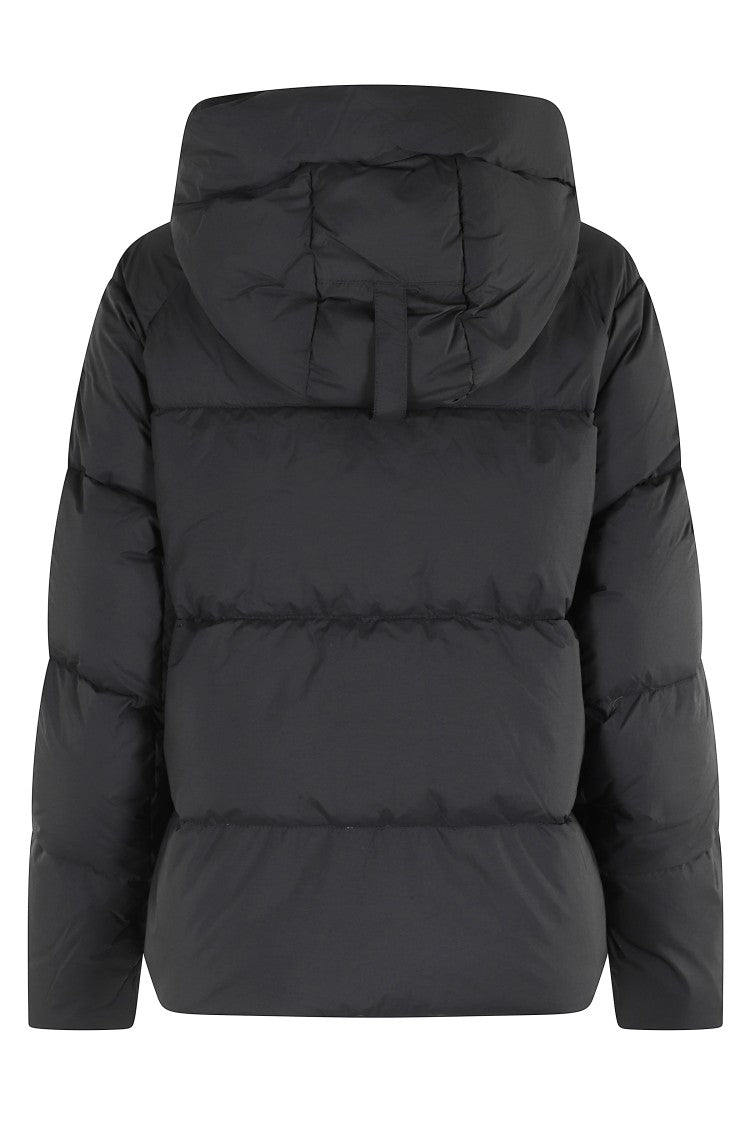 Canada Goose Puffer Jacket With Matte Finish And Hood