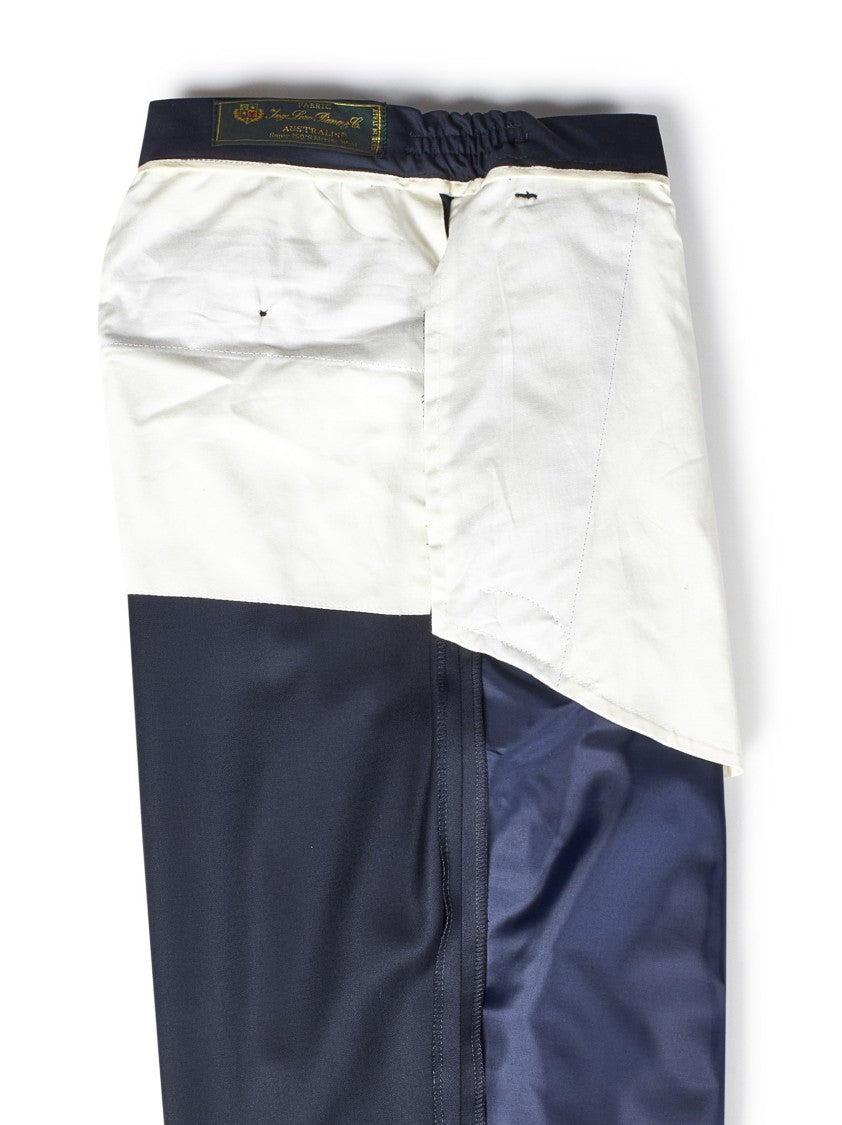 Franzese Collection Tailored Capri Model Trousers In Loro Piana Fabric