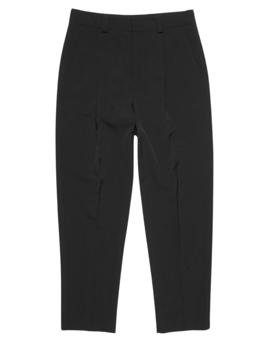 Acne Studios Tailored Black Regular Fit Trousers