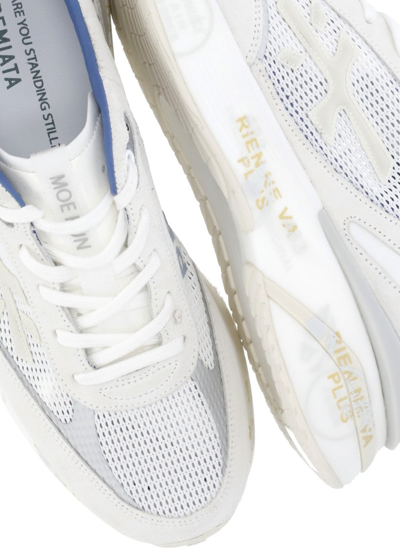 Prmt White Moerun 6732 Lettering Sneakers