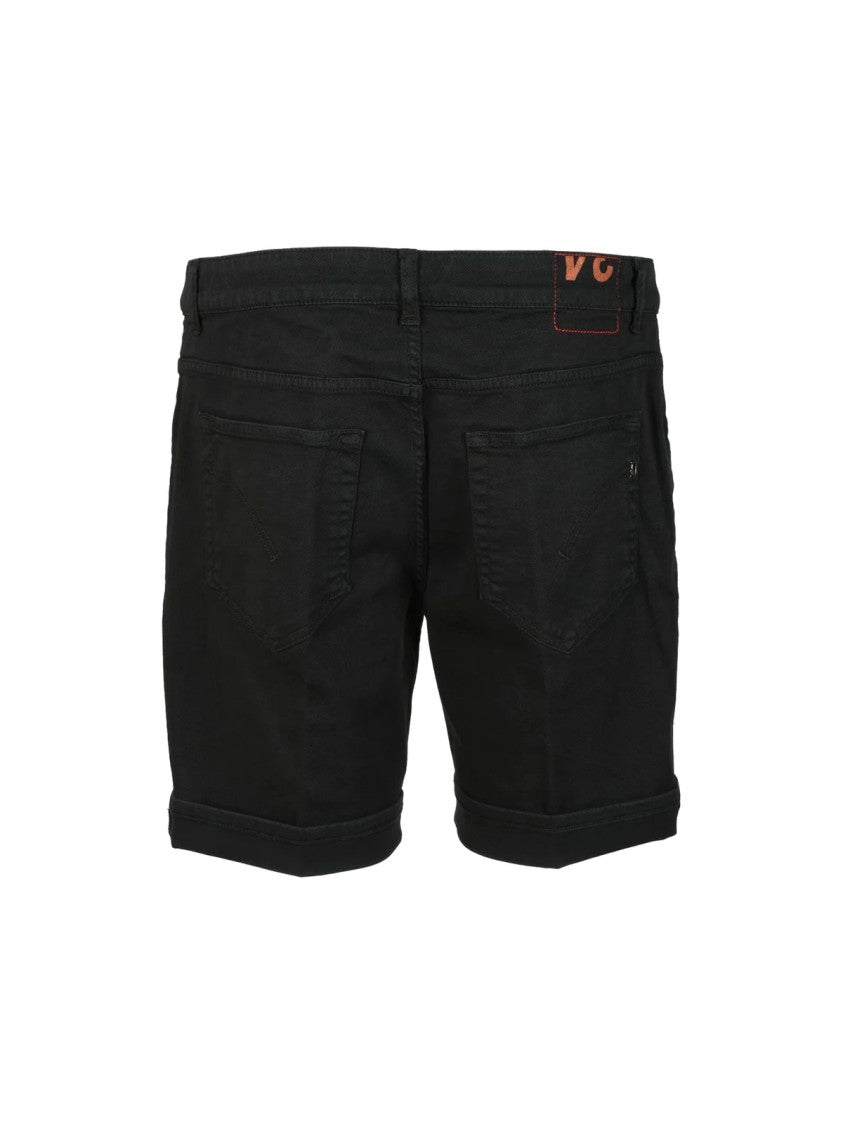 Dondup Black Bermuda Shorts